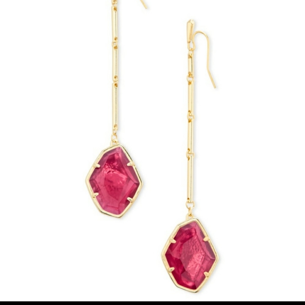 Kendra Scott Charmian Gold drop earrings